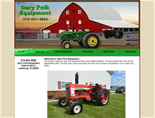 Tablet Screenshot of garypolkequipment.com